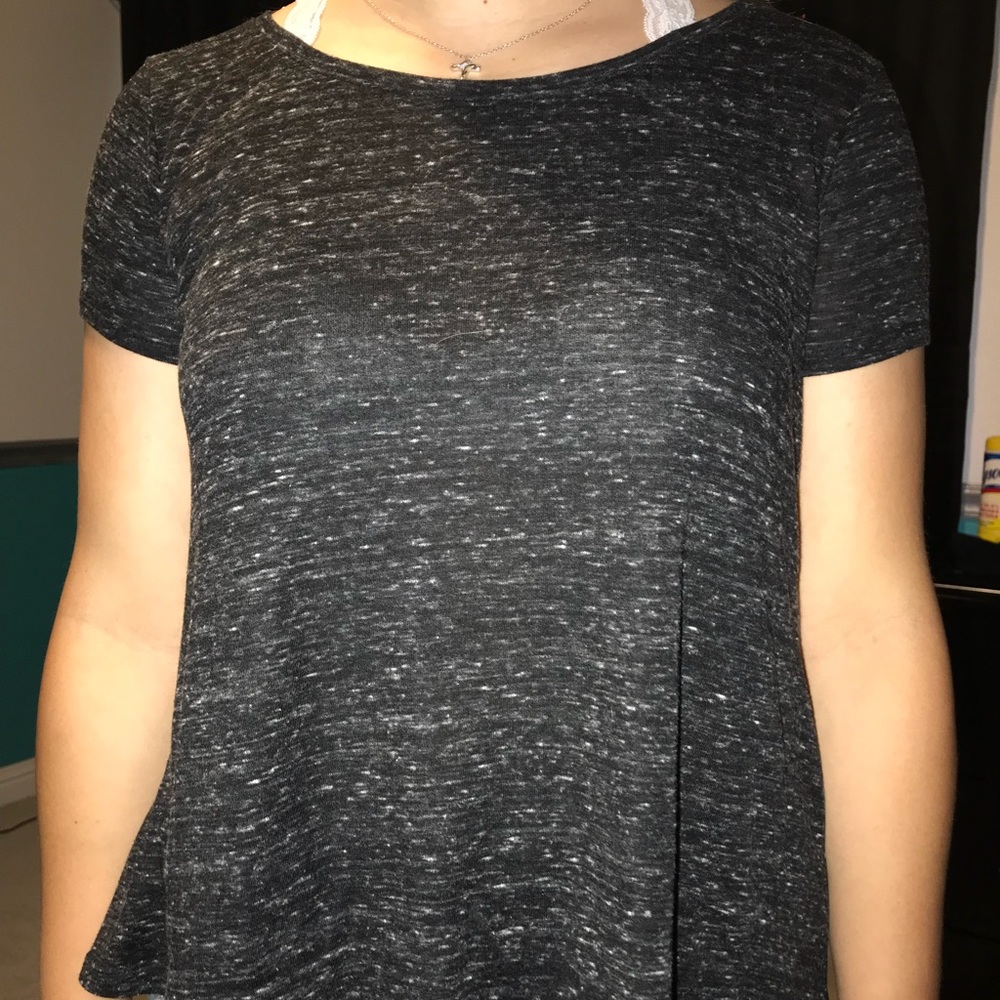 Black cotton tunic